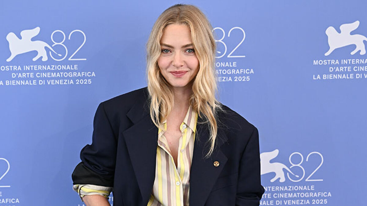 Amanda Seyfried at Venice Film Festival 2025 event, related to Charlie Kirk hateful controversy and public reaction.
