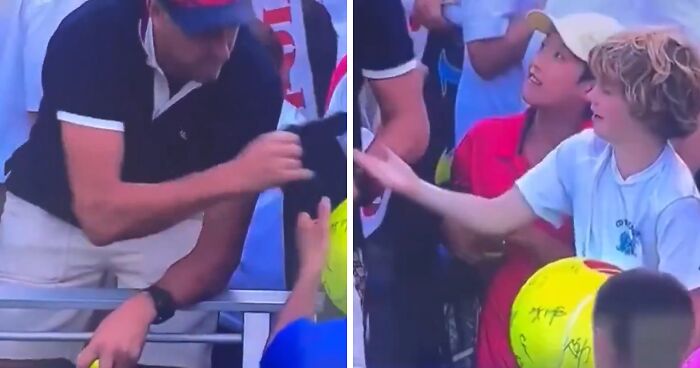 Disgraced CEO Who Snatched Boy’s Cap At US Open Finally Breaks Silence After Video Goes Viral