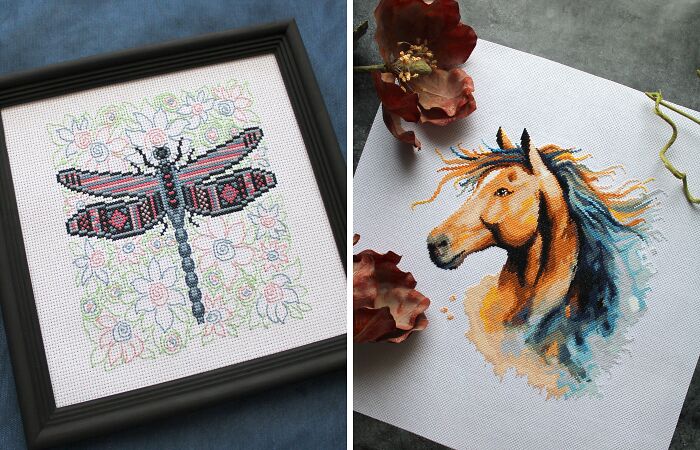 Cross Stitch Helped Me Find Calm In A Noisy World, And Here Are My Designs (23 Pics)