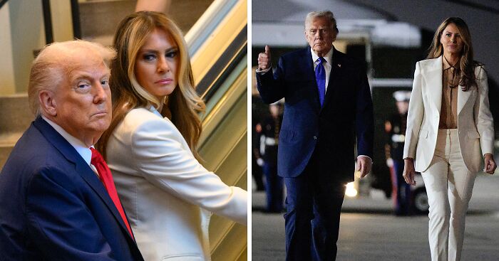 Body Language Experts Break Down Trump’s Finger-Pointing ‘Scolding’ Exchange With Melania
