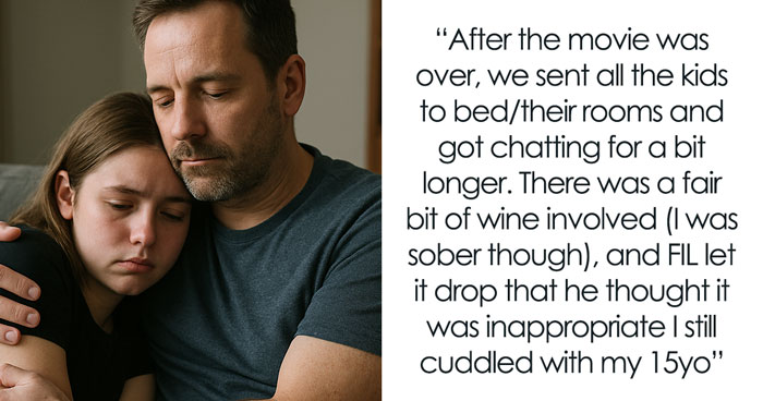 Dad Slammed By In-Laws For Cuddling Teen Daughter, He Explodes After Hearing Their Accusations
