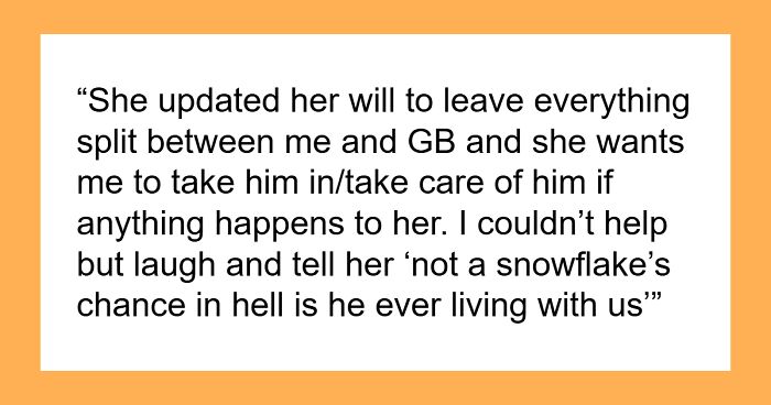 Mom Wants Son To Care For “Disabled” Bro, He Reminds Her That The 36YO Is Just An Entitled Brat