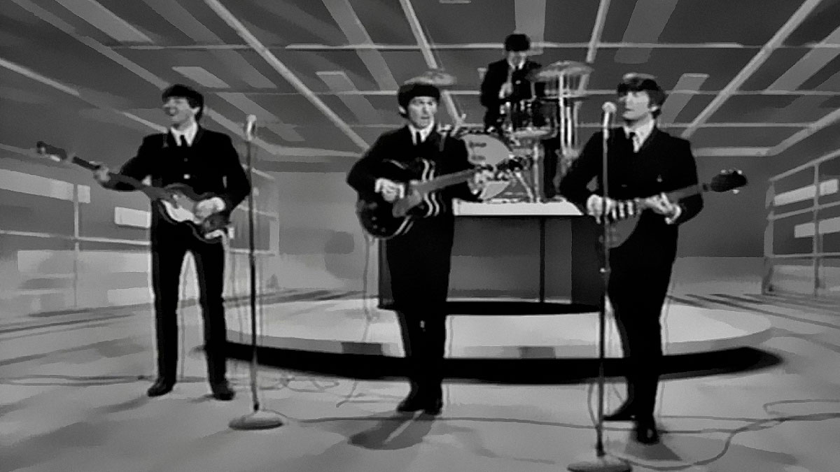 Black and white image of a band performing live with instruments, illustrating patients trying to fool doctors with lies.