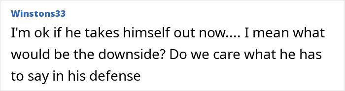 Screenshot of a forum comment discussing the Charlie Kirk suspect Tyler Robinson appearing in court. Screenshot of a forum comment discussing the Charlie Kirk suspect Tyler Robinson appearing in court.