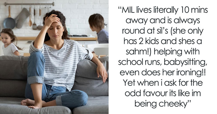 Mom Keeps Complaining That MIL Helps SIL With 2 Kids But Not Her With 5 Kids, Gets Reality Check