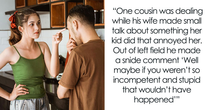 Husband Belittles Wife At Gathering, Woman Steps In, Men Upset She Dared To Speak Out