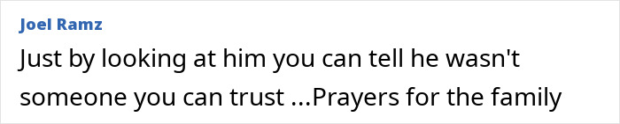 Comment discussing distrust and offering prayers related to flight attendant’s mysterious disappearance and shocking arrest. Comment discussing distrust and offering prayers related to flight attendant’s mysterious disappearance and shocking arrest.