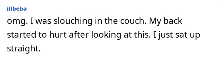 Comment on a social media post about a folded boy who was bent at 180 degrees, now standing up straight, highlighting back pain awareness. Comment on a social media post about a folded boy who was bent at 180 degrees, now standing up straight, highlighting back pain awareness.