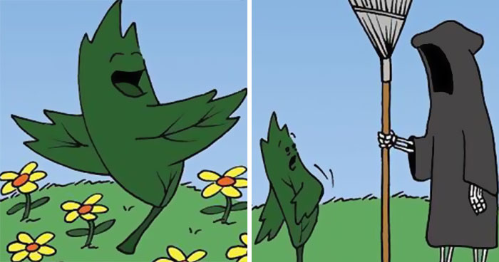 23 Grim Reaper Comics That Are Much More Wholesome Than You’d Expect