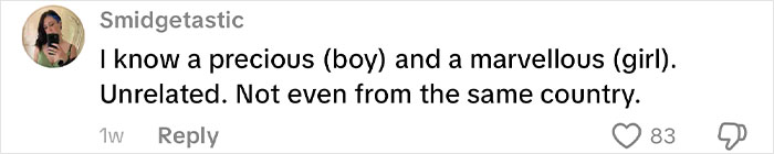 Screenshot of a social media comment discussing unique African names people canāt believe are real. Screenshot of a social media comment discussing unique African names people canāt believe are real.