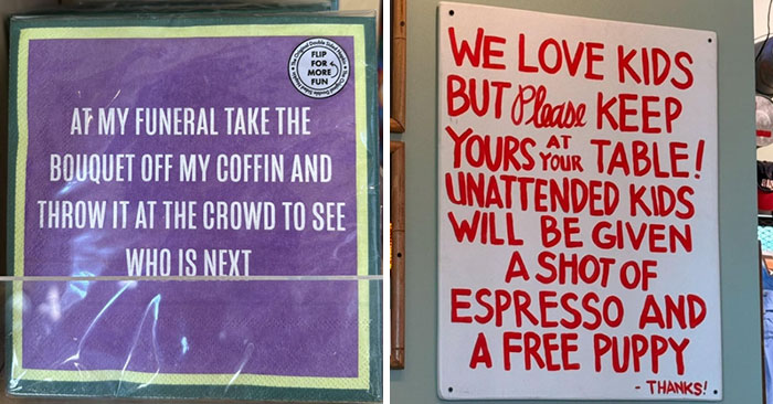 50 Of The Funniest Signs And Notes People Have Ever Come Across