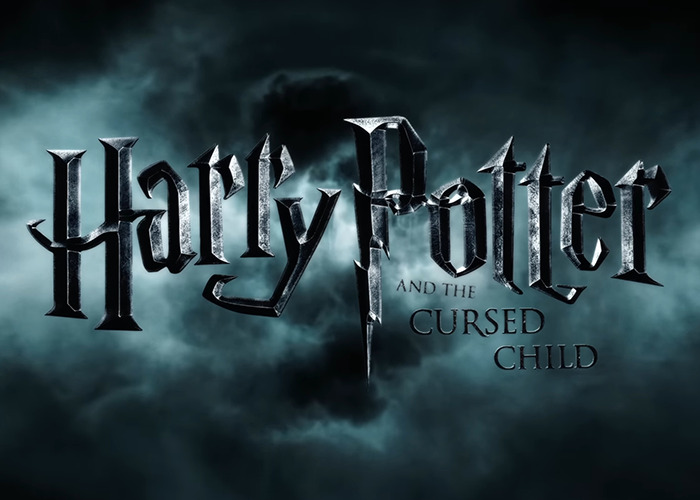 Harry Potter and the Cursed Child logo with dark cloudy background, highlighting fan excitement for a movie with original cast. Harry Potter and the Cursed Child logo with dark cloudy background, highlighting fan excitement for a movie with original cast.