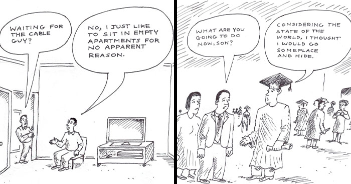 42 New One-Panel Cartoons By Marc Bilgrey That Find Humor In Life’s Little Moments