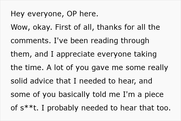 Text from a new mom expressing gratitude for advice while struggling with baby care as her husband judges her efforts. Text from a new mom expressing gratitude for advice while struggling with baby care as her husband judges her efforts.