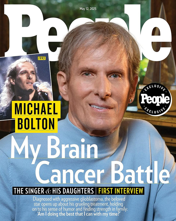 Michael Bolton discussing his brain cancer battle and the weird symptom he had before diagnosis in an exclusive interview. Michael Bolton discussing his brain cancer battle and the weird symptom he had before diagnosis in an exclusive interview.