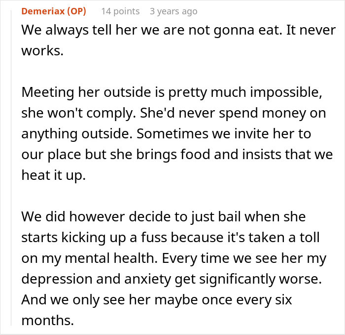 “I Won”: Woman Finds A Way To Be Permanently Uninvited From MIL’s Dinners With Spoiled Food “I Won”: Woman Finds A Way To Be Permanently Uninvited From MIL’s Dinners With Spoiled Food