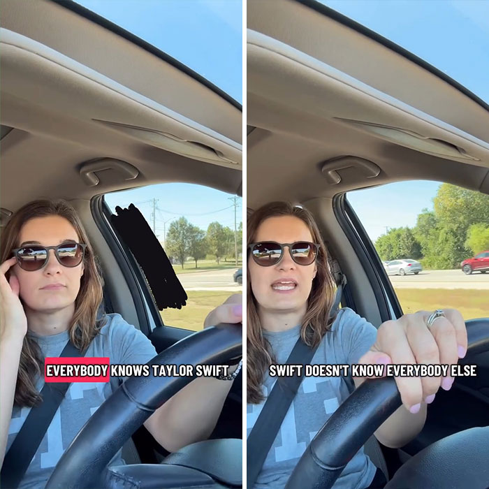 Mom explains to 6-year-old daughter why she won't attend Taylor Swift's wedding, capturing her viral reaction in a car setting. Mom explains to 6-year-old daughter why she won't attend Taylor Swift's wedding, capturing her viral reaction in a car setting.