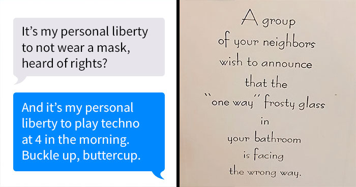 “You’re A Heavier Girl, I Get It”: 42 Unbearable Neighbors These People Have To Deal With (New Pics)