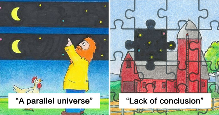 Roger Straub’s Mac O’Moodus Is Back With 50 Clever Comics Full Of Whimsy And Wordplay