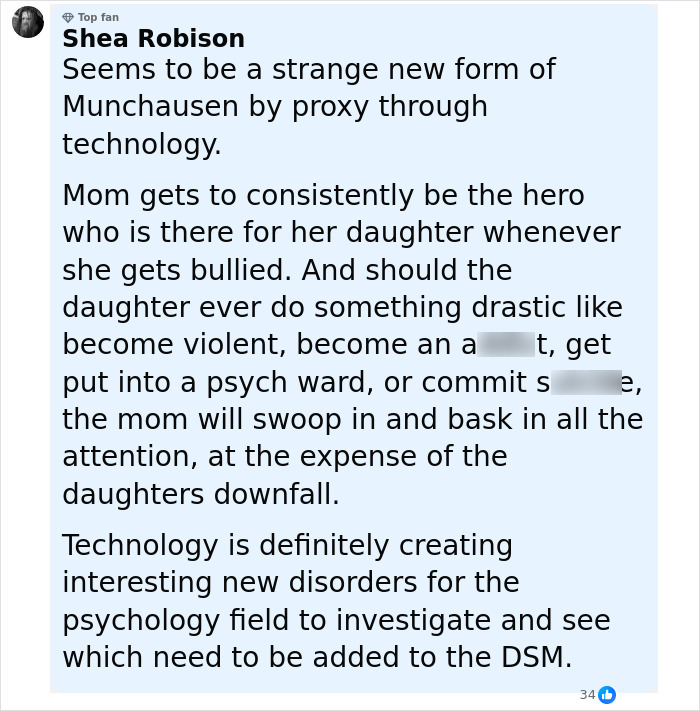 Comment discussing a dad’s devastated reaction to discovering his wife secretly bullied their daughter. Comment discussing a dad’s devastated reaction to discovering his wife secretly bullied their daughter.