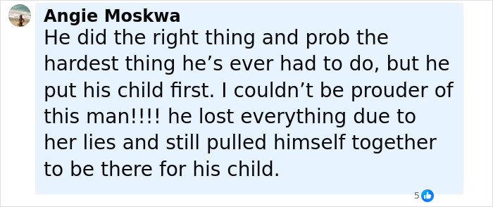 Comment praising a dad's strength and dedication after discovering his wife secretly bullied their daughter, showing a broken person's reaction. Comment praising a dad's strength and dedication after discovering his wife secretly bullied their daughter, showing a broken person's reaction.