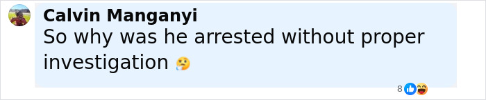 Comment by Calvin Manganyi questioning arrest without proper investigation, discussing FBI evidence on Tyler Robinson and Charlie Kirk case. Comment by Calvin Manganyi questioning arrest without proper investigation, discussing FBI evidence on Tyler Robinson and Charlie Kirk case.