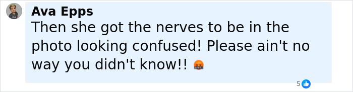Comment by Ava Epps expressing disbelief and anger, suggesting the grandma knew about the 11-year-old girl's situation. Comment by Ava Epps expressing disbelief and anger, suggesting the grandma knew about the 11-year-old girl's situation.