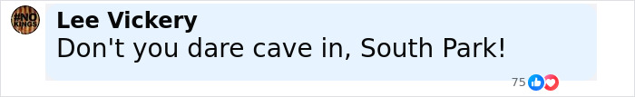 Comment on social media expressing anger toward South Park after airing an eerie episode about Charlie Kirk weeks ago. Comment on social media expressing anger toward South Park after airing an eerie episode about Charlie Kirk weeks ago.