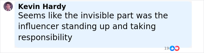 Comment by Kevin Hardy mentioning the influencer and the invisible house, related to Airbnb owners charging $10,000 for a selfie. Comment by Kevin Hardy mentioning the influencer and the invisible house, related to Airbnb owners charging $10,000 for a selfie.