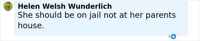 Comment on social media post expressing opinion about offender's situation in case involving autopsy findings of newborn. Comment on social media post expressing opinion about offender's situation in case involving autopsy findings of newborn.