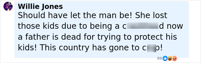 Screenshot of a social media comment about the mom of kids who vanished into the wilderness. Screenshot of a social media comment about the mom of kids who vanished into the wilderness.