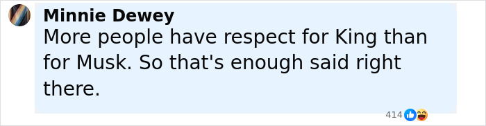 Elon Musk Has Strong One Word Response To Stephen King's False Allegation Against Charlie Kirk After His Passing Elon Musk Has Strong One Word Response To Stephen King's False Allegation Against Charlie Kirk After His Passing