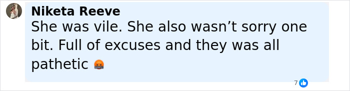 Comment by Niketa Reeve criticizing a mother accused of secretly tormenting her daughter over a year. Comment by Niketa Reeve criticizing a mother accused of secretly tormenting her daughter over a year.