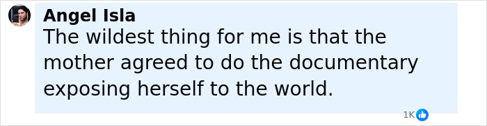 Comment by Angel Isla discussing a mother who secretly tormented her daughter, shared in a social media post. Comment by Angel Isla discussing a mother who secretly tormented her daughter, shared in a social media post.