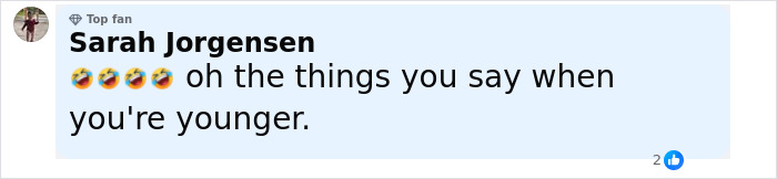 Screenshot of a social media comment reacting with laughter emojis about Travis Kelce’s answer related to Taylor Swift. Screenshot of a social media comment reacting with laughter emojis about Travis Kelce’s answer related to Taylor Swift.