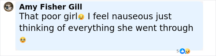 Comment expressing sympathy for a young girl involved in a disturbing family legal case. Comment expressing sympathy for a young girl involved in a disturbing family legal case.
