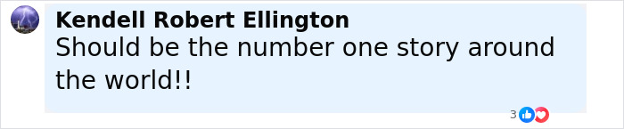 Screenshot of a Facebook comment by Kendell Robert Ellington emphasizing the story about detainees missing from ICE records. Screenshot of a Facebook comment by Kendell Robert Ellington emphasizing the story about detainees missing from ICE records.