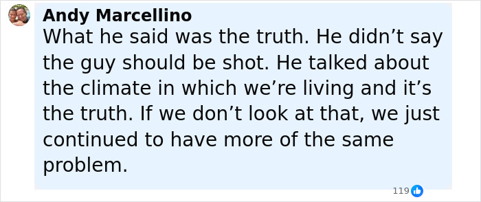 Commentator Andy Marcellino defends remarks after Utah tragedy before being fired hours later for unacceptable comments. Commentator Andy Marcellino defends remarks after Utah tragedy before being fired hours later for unacceptable comments.