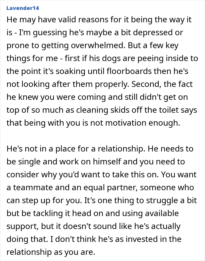 Woman Can&rsquo;t Recover After Visiting New BF&rsquo;s Home For The First Time, Asks What She Should Do