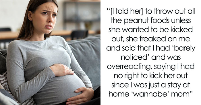 Husband Takes Twin’s Side After She Disregards His Pregnant Wife’s Severe Peanut Allergy, Wife Livid