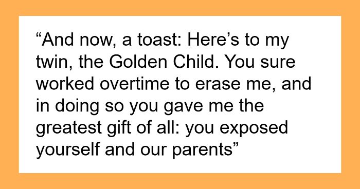 Lady Has Always Been The Family Scapegoat, Ends Up Exposing Parents’ Favoritism At Twin Sis’ Wedding