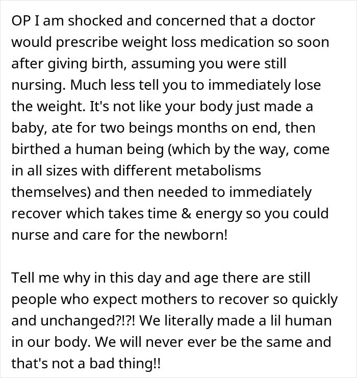 Postpartum woman reflects on body image and weight loss pressures after childbirth while learning what husband really thinks. Postpartum woman reflects on body image and weight loss pressures after childbirth while learning what husband really thinks.
