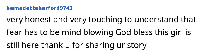 Comment about teen survival story, reflecting on fear and gratitude after escaping ropes in a homicide serial spree. Comment about teen survival story, reflecting on fear and gratitude after escaping ropes in a homicide serial spree.