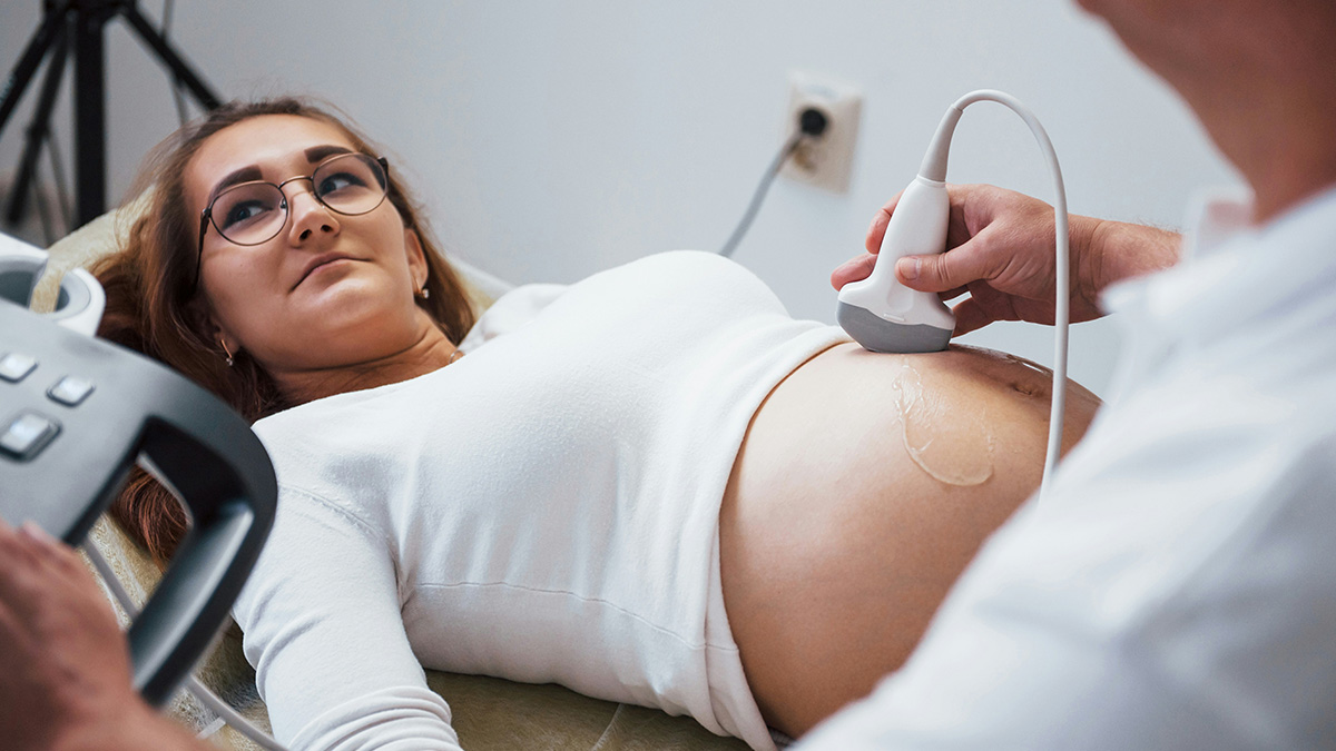 Pregnant woman undergoing ultrasound scan as doctors catch patients trying to fool with ridiculous lies in medical cases.