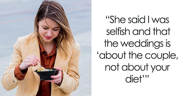 Woman Quietly Leaves A Wedding To Eat The ‘Safe’ Food She Brought, Gets Accused Of “Disrespecting The Caterer”