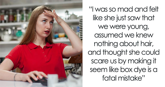 Customer Gets Shamed By Salon Employee Over Box Dye, Decides A One-Star Review Is The Best Revenge