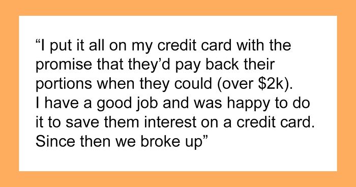 Text about ex-BF and family dispute over Hawaii trip payment, woman refuses to skip trip she paid for.