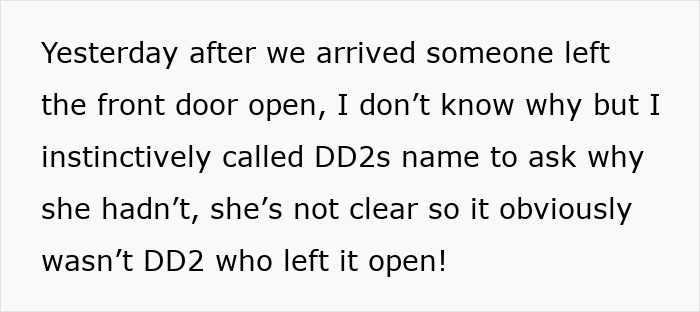Text excerpt reflecting a mom of 4 regretting using her daughter as a family scapegoat years later in a personal story. Text excerpt reflecting a mom of 4 regretting using her daughter as a family scapegoat years later in a personal story.