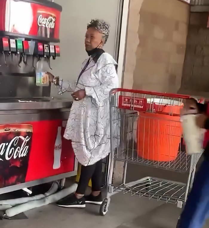 "What Is Wrong With People?": Footage Of Woman's Soda Refill Rampage Sparks All Sorts Of Reactions "What Is Wrong With People?": Footage Of Woman's Soda Refill Rampage Sparks All Sorts Of Reactions