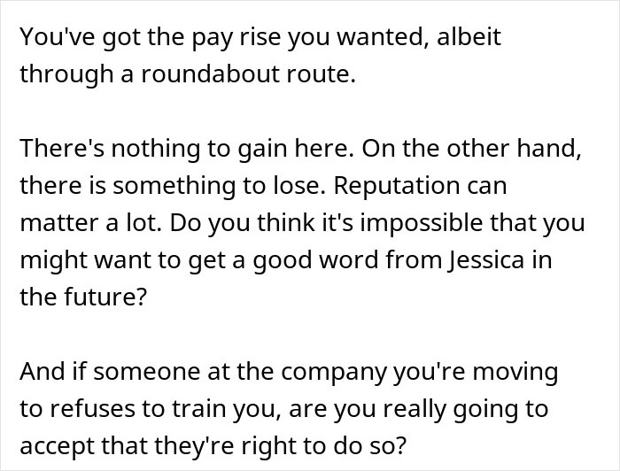 Text excerpt discussing company pay raises and reputation concerns, highlighting market changes and salary disparities. Text excerpt discussing company pay raises and reputation concerns, highlighting market changes and salary disparities.